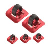 Abaodam 5 Ensembles Cycling Shifter Cable Clips Aluminum Alloy Bike Brake Cable Buckles for Mountain and Road Bike