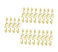 Abaodam 5 Ensembles Mini Instruments Kit De Décoration Charms Musicales DIY pour Ornement De Maison Et Accessoires De Concert 18 Pièces * 5