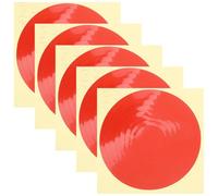 Abaodam 5 feuilles Étiquettes Autocollantes Manomètre Pression Réfléchissantes Étanches Identification Adhésive pour Jauge Pression Air Lecture Facile