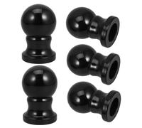 Abaodam 5 Pièces Ballons de Finial pour Décorations de Pôle Flagpole Accessoires Élégants pour Drapeaux Toppers Ronds pour Capuchons de Pôle
