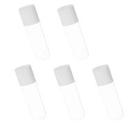 Abaodam 5 Pièces Boîte de Rangement pour Embouts D’irrigateur Buccal, Étui Portable en Plastique, Couvercle Protecteur Anti-poussière, pour Embouts de Jet Dentaire, Usage Salle de Bain