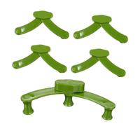 Abaodam 5 Pièces Outil Fixation Branches Plantes Clips Ajustables pour Formation Branches Arbres Fruitiers Bonsaï Jardinage Vert