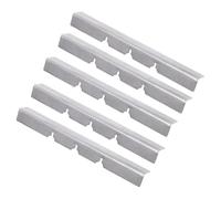 Abaodam 5 Pièces Porte-mèche de Bougie en Acier Inoxydable à Trois Fentes | Alignement Centré, Réglage Multi-slot, pour Mèches et Contenants, Atelier DIY et Petits Artisans