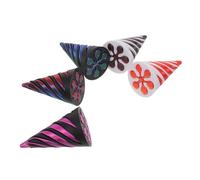 Abaodam 5 Pièces Spirale Fidget Cone Imprimé Puzzle Relaxation Stimulation Sensorielle pour Garçon Fille et Adultes