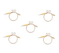 Abaodam 5 Pièces Thermocouple pour Température pour Barbecue Cuisinière Accessoire Durable pour Systèmes de Chauffage