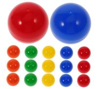 Abaodam 50 pièces Boules de Loterie Ouvrables Plastique Multicolores pour Tirage Activités Festives et Jeux de Tombola