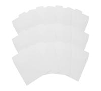 Abaodam 50 Pièces Enveloppe de CD Enveloppe en Papier pour CD Blanc Stockage de Disques Compatibilité Large Design Simple et DVD