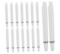 Abaodam 50 Pièces Flèches Nylon avec Anneaux Accessoires Idéaux pour Fléchettes à Pointe Souple et Acier Parfait pour Longs