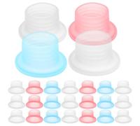 Abaodam 50 Pièces Joint D’étanchéité Anti-Fuite en Silicone et Caoutchouc | Évier et Vanne D’angle, Réduit les Gouttes, Améliore L’étanchéité, Usage Maintenance et Réparation