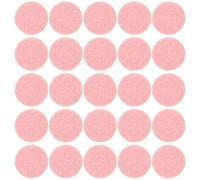 Abaodam 50 pièces Lot Recharges Rondes Fibre pour Diffuseur Huile Essentielle Pendants Réutilisables Disques Aromathérapie pour Pendentif Diffuseur Parfum pour Voiture Bureau et Maison
