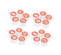 Abaodam 50 Pièces Mini Resin Cups Miniature Tableware for Dollhouse Micro Kitchen Decor Creative Educational Play Accessories