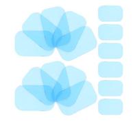 Abaodam 50 pièces Patchs Gel Massage pour Stimulateur Musculaire Abdominal Coussin Compact pour Ceinture Tonification Abdominale Professionnel pour Entraînement Abdos