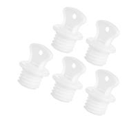 Abaodam 5pièces Bouchon Anti-fuite Silicone pour Bouillotte Joint Étanchéité pour Couvercle de Bouteille Eau Lot de Rechange