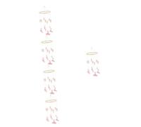 Abaodam 5pièces Mobile Feutre Avec Boules Et Éléphant Décoration Suspendue Pour Chambre De Apaisante Et Colorée Nuances