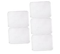 Abaodam 5pièces Tapis de Cuisson pour Barbecue Maille Antiadhésif Jetable Lot de Adapté à Viandes Poissons Légumes Usage Intérieur et Extérieur