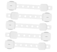 Abaodam 5pièces Verrou De Sécurité Pour Anti-pincement Pour Réfrigérateur Et Armoires Installation Facile Et Retrait Sans Marque