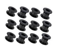 Abaodam 6 Paires Roulement De Machine De Football Palier Pièces De Table De -Foot Roulements Accessoires De Machine De -Foot Accessoires De Jeux De -Foot Tiges Plastique Noir