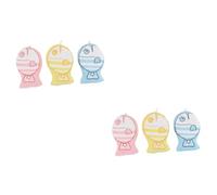 Abaodam 6 Pcs Lingette De Bain Bain Frotter Caoutchouc De Bain Pour Enfants Adorable Boule De Bain De Bain Infantile Frotter Serviette Éponge De Bain Boule De Bain Pour Enfants