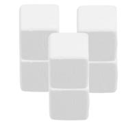 Abaodam 6 Pièces Bloc Minéral Perles d'animaux en Silicone Substrat De Bernard-l'ermite Cage De Crabe Ermite Chauffe-Bernard-l'ermite Kit De Terrarium pour Reptiles Bloc De Tortue Blanche