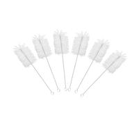 Abaodam 6 pièces Brosse de Nettoyage pour Bouteilles Acier Inoxydable Long pour Biberons Bouteilles de Lait et Petits Récipients de pour Usage Domestique