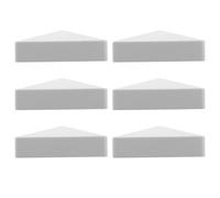 Abaodam 6 Pièces Capuchons Pyramidaux pour Poteaux de Clôture, Boîtes aux Lettres, Lampadaires et Pieux Extérieurs