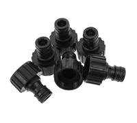 Abaodam 6 pièces Connecteurs de Tuyau Arrosage Plastique Raccords pour Domestique Adaptateurs Universels pour Tuyaux de Jardin et Lavage
