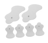 Abaodam 6 pièces Électrodes Massage Auto-adhésives Portables Patchs Relaxants pour Stimulation Musculaire et Thérapie Électrique