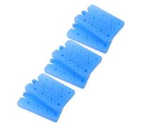 Abaodam 6 pièces Ice Packs Réutilisables Bloc Glace Compact pour Refroidissement Portable Plein Pique Stockage Alimentaire
