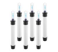 Abaodam 6 Pièces Indicateur de Niveau d'eau Flottant pour Pot de Fleurs | Plastique, Installation Simple, Fenêtre de Lecture Claire, Mesure Précise, Usage Intérieur et Extérieur