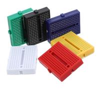 Abaodam 6 pièces Kit Mini Planches sans Soudure pour Expériences Scientifiques Platines de Circuit Interconnectables pour Projets de Laboratoire