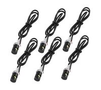 Abaodam 6 pièces LED Eagle Eye Reversing Light With Aluminum Shell For Car Motorcycle Truck High Thermal Conductivity And Energy Saving Vehicle License Plate Lamp