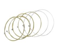 Abaodam 6 pièces Lot de Cordes Guitare Acoustique Phosphore Bronze Remplaçantes pour Guitare Folk Alliage Cuivre Résistant Corrosion Riche et Précis