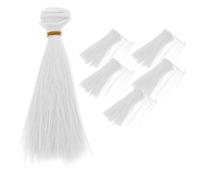 Abaodam 6 Pièces Petites Perruques de Poupée Faites Maison pour Ados, 15