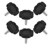 Abaodam 6 Pièces Pièces Détachées pour Pied de Parasol M8 en Acier | Vis de Parasol Noir, Installation Facile, Usage Extérieur Jardin, pour Parasol de Patio et Modèle Outdoor