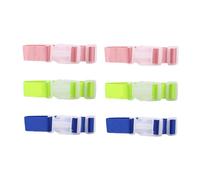 Abaodam 6 pièces Sangles de Bagage Pratiques Ceintures de Fixation Résistantes pour Valises Boucles Suspendues pour Sécuriser Vos Bagages Voyage Couleur Aléatoire Couleur Aléatoire