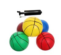 Abaodam 6 pièces Set de Mini Ballons de Basket Doux pour Garçon Fille Petit Format Facile à Saisir Sportif Intérieur et Extérieur pour Garçon et Fille Portable et Sûr