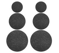 Abaodam 6 Pièces Set de sous Verres Feutre pour Pots de Fleurs Assiettes Absorbantes Rondes Protection pour Intérieur et Extérieur Design Multifonctionnel