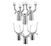 Abaodam 6 Pièces Support Branches Arbres Fruitiers Aluminium et Zinc Fourches Durables pour Redresser et Protéger Branches Outil pour Vergers
