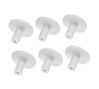 Abaodam 6 Pièces Tee TPR pour Entraînement Support Pratique et Durable pour Golfs Outil Amélioration de Précision Distance