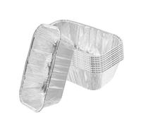 Abaodam 60 Pièces Aluminum Foil Grease Catcher Liners High Temperature Resistant Drip Pan Liners for Camping and Kitchen Oil Collection