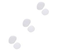 Abaodam 60 Pièces tapis d'alimentation étanche allumettes dans une bouteille en verre coussin rond d'alimentation vsp blanc coussin d'alimentation en coton coussin d'alimentation femme