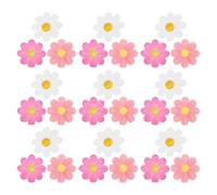 Abaodam 60pièces Serviettes Daisy Jetables à Motif Floral Marguerite Serviettes de Table Imprimées pour Fête Printanière ou Anniversaire Décoratives Papier