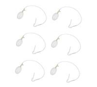 Abaodam 6pièces Inserts De Jouets Squeaky Pour Hochets Plastique Accessoires De Réparation Pour Jouets Pour Bébés Et Animaux De Compagnie