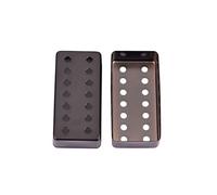 Abaodam 7 cordes Cache Micro Humbucker Noir pour Guitare Électrique Cordes Cover Espacement Accessoire DIY pour Manche Guitare