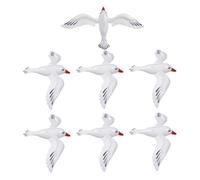 Abaodam 7 pièces Décor Gonflable pour Fête Été Ballons Thématiques de Plage et Piscine Accessoires de Décoration Aquatique