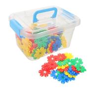 Abaodam 70 pièces Boîte de Rangement Blocs de Construction pour Garçon Fille Éducatif Stimulant Créativité et Motricité Fine Construction Garçon Fille