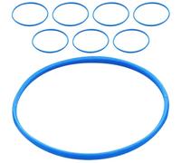 Abaodam 8 Pièces Anneaux en Caoutchouc pour Grille de Microphone Filaire