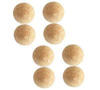 Abaodam 8 pièces Balles de Football pour Babyfoot Set de Ballettes Liège Compactes et Légères Accessoires de Remplacement pour Table de Foosball Standard