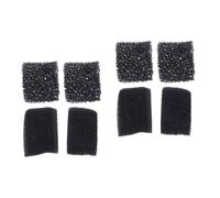 Abaodam 8 Pièces Éponge de Maquillage Noire Dense pour Cosplay et Fête Halloween, Création D'effets de Contusion et Points Sombres, Matériau Éponge