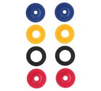 Abaodam 8 pièces Limiteurs de Débit Silicone avec Joints Étanches pour Réducteur de Pression pour Douchette Fixe et Manuelle Compatible avec Divers Modèles